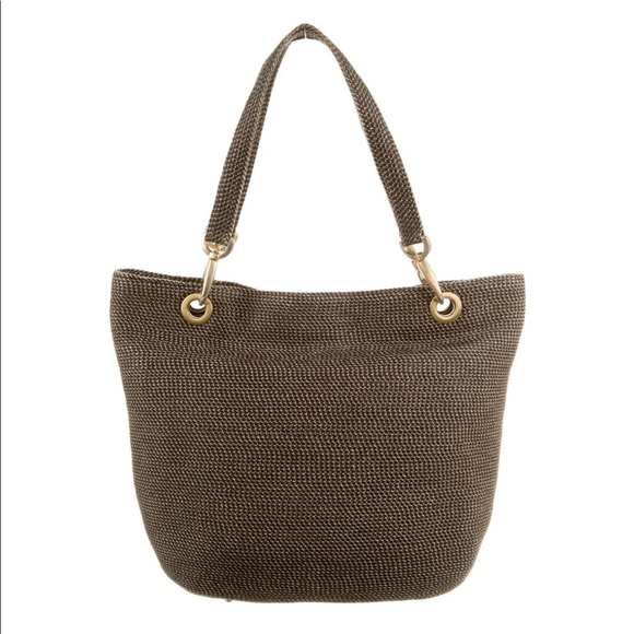 Eric Javits Raffia Tote Bag in brown - Picture 3 of 12